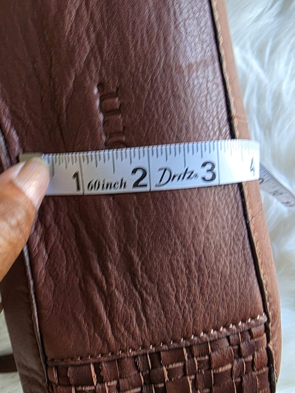 Born Penny Brown Leather Crossbody Bag - Picture 10 of 14